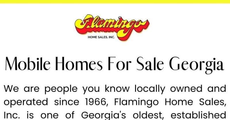 Mobile Homes For Sale Georgia