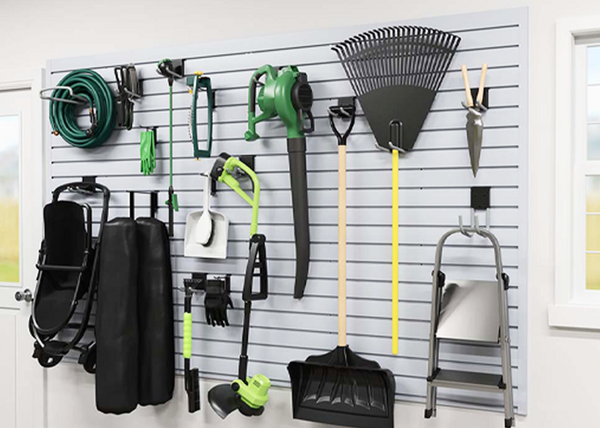 Transform Your Space with Premium Garage Organization Slatwall Systems